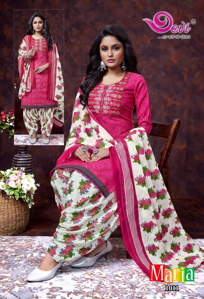 Devi Maria Indo Cotton Daily Wear Readymade Suits